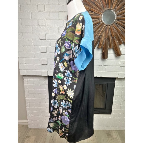 Emma Cook botanical print silk tunic dress - Picture 6 of 9